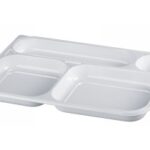 VASSOI 4 COMPARTI (360X240) PS FIBRA CELLULOSA