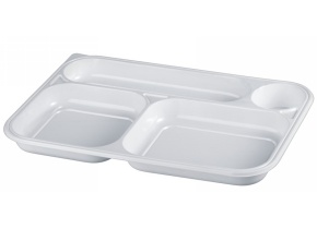 WEB_137500119.jpg VASSOI 4 COMPARTI (360X240) PS FIBRA CELLULOSA - immagine 1