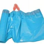 SACCO LEGA RAPIDO 55X65 AZZURRO C/MANIGLIA SCORREVOLE LT. 40