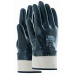 GUANTI NBR NITRILPLUS DORSO RICOPERTO MANICHETTA TG. 9