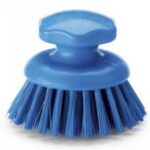 SPAZZOLA ROTONDA BLU DIAMETRO MM. 120X120X105 "HYGIENE"