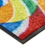 TAPPETO "JET PRINT" NEUTRO/PERSONALIZZATO C/BORDO B/GOMMA