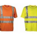 T-SHIRT DANGER GIALLO O ARANCIO TG. S-4XL