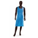 GREMBIULE MONOUSO APRON 30 IN LDPE AZZURRO