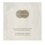 BUSTINA SALVIETTA TNT TE BIANCO "FEEL WELLNESS" MISURA 9X9