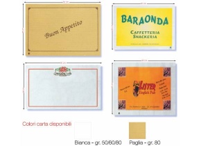 WEB_285100005.jpg TOVAGLIETTA 30X40 GR. 50 KRAFT BIANCA 3/4 COLORI - immagine 1