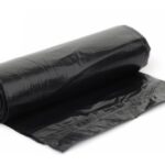 SACCO ROTOLO CX NERO SEMICOPRENTE 90X120 GR. 50 MIC. 25