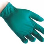 GUANTI NITRILE REFLEXX R68 VERDE TG. M - 7/7,5