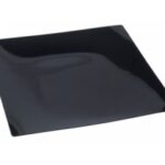 ASSIETTE FLUID 250X250X13 MM NOIRE