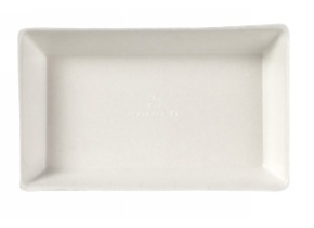 WEB_317800069.jpg ASSIETTE QUARTZ PULPE DE CANNE BLANCHE LAMINÉE 160X100 MM - immagine 1