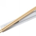 BAGUETTES BOIS 203MM SECTION 4,2MM SACHET BLANC SCELLÉ 100