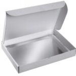 BOITE PLATEAUX TRAITEUR 280X420 MM BLANCHE MICROCANNELÉE