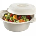 COCOTTE 750 ML PULPE DE CANNE LAMINÉE + COUVERCLE PAR 25