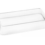 COUVERCLE TRANSPARENT POUR ASSIETTE KANOPÉE 200X100X20 MM