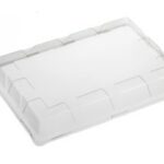 COUVERCLE TRANSPARENT POUR PLATEAU 5 ALVÉOLES 320X230 MM