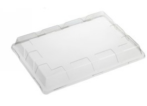 WEB_317800455.jpg COUVERCLE TRANSPARENT POUR PLATEAU 5 ALVÉOLES 320X230 MM - immagine 1