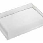 COUVERCLE TRANSPARENT POUR PLATEAU ARDOISE 395X295 MM