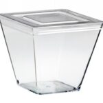 EMERAUDE 155 ML TRANSPARENTE + COUVERCLE PAR 100 C&C ECOLIA