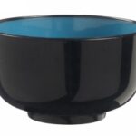 MINI BOL THAÏ NOIR ET TURQUOISE