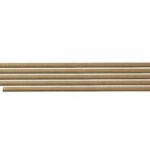 PAILLE RIGIDE PAPIER KRAFT 200 MM Ø 6 MM PAR 500