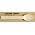 PETITE CUILLÈRE EN BOIS 140 MM EMBALLÉE