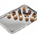 PLATEAU LUNCH 280X420 MM ARGENTÉ