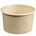 POT À GLACE FIBRE DE BAMBOU LAMINATION PLA 90 ML