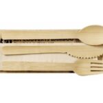 SACHET PAPIER 4/1 COUVERTS BAMBOU