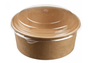 WEB_317800925.jpg SALADIER ROND 500 ML ECOKRAFT + COUVERCLE PAR 25 - immagine 1