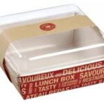 BARQUETTE FRAICHEUR 160X160MM 900ML  BQTE+COUVERCLE+BAGUE 50