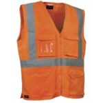 GILET SEKI UOMO ARANCIO O GIALLO TG.S-4XL