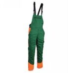 PETTORINA SECURE CUT UOMO VERDE/ARANCIO TG. S-4XL