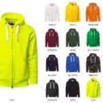 FELPA DALLAS + FULLZIP CON CAPPUCCIO VARI COLORI TG. S-5XL