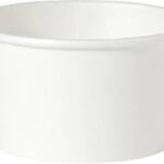 CIOTOLA PER ZUPPA 400 ML 115X115X63MM CARTONE/PE BIANCO