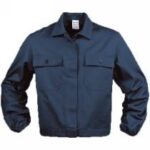 GIUBBA FELPATO BLU TG. S-3XL