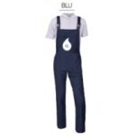 SALOPETTE MASSUA IMPORT BLU INDANTRENE TG. S-4XL