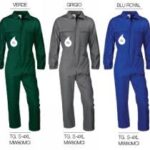 TUTA INTERA MASSAUA BLU ROYAL-VERDE-GRIGIO TG. S-3XL