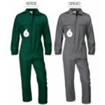 TUTA INTERA MASSAUA IMPORT VERDE,GRIGIO INDANTRENE TG. S-3XL