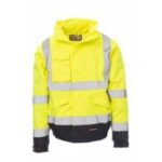 GIUBBINO PADDOCK C/CAPPUCCIO ARANCIO O GIALLO TG. S-3XL