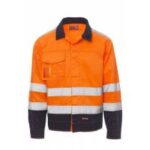 GIUBBINO SAFE HI-VI ARANCIO/BLU O GIALLO/BLU TG.S-3XL