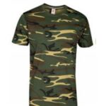 T-SHIRT SUNSET MANICA CORTA MIMETICA TG. XS-3XL