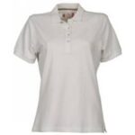 POLO VENICE LADY PIQUET A MANICA CORTA BIANCA TG. XS-2XL