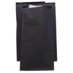 BUSTA PORTAPOSATE C/TOVAGLIOLO CARTA PAGLIA NERA
