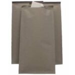 BUSTA PORTAPOSATE C/TOVAGLIOLO CARTA PAGLIA GRIGIA