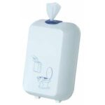 DISTRIBUTORE SALVIETTE IGIENIZZANTIX COPRI WC BIANCO - 68901