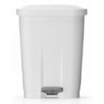 PATTUMIERA C/COPERCHIO A PEDALE BIANCA - 84901 (EX 733)