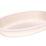 VASCHETTA OVALE POLP.CELL.N/SBIANC.NATUR.800ML 240X160X40H