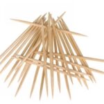 STUZZICADENTI LEGNO 65MM NATURALE 65X2 MM