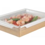 CONTENITORE X ASPORTO 334ML KRAFT 110/95X89/74X40 MM