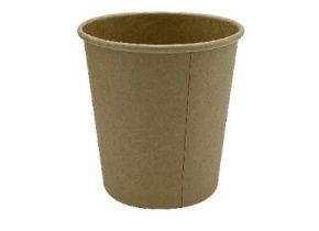 WEB_057401362.jpg CONTENIT.CART.KRAFT 16OZ LAMIN.PE.337G+15PE Ø98*99H* Ø75MM - immagine 1